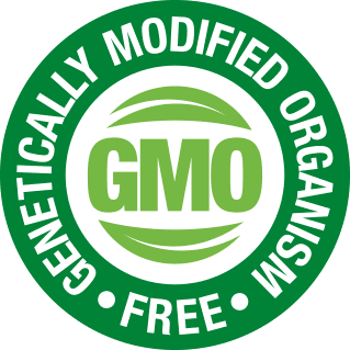 GMO free badge for Nervecept capsules